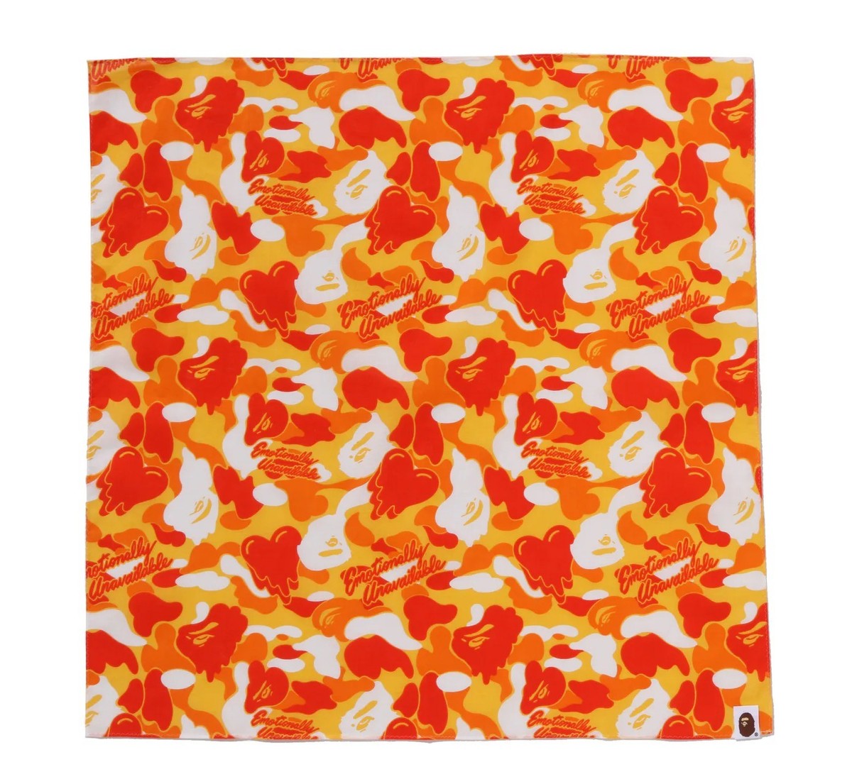 A BATHING APE Goods BAPE x EU EMOTIONALLY UNAVAILABLE BANDANA | eBay