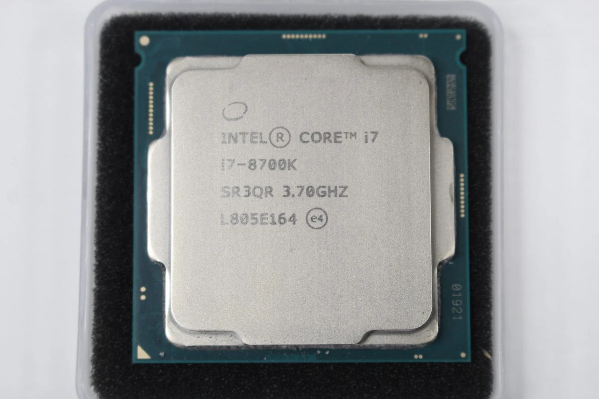 Intel Intel Core i7-8700K Processor Model Computer Processors LGA