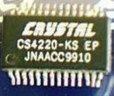 CIRRUS CS4220KS SSOP 24-Bit Stereo Audio Codec with 3V #iw