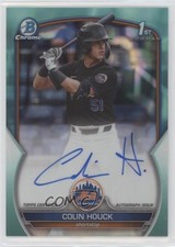 2023 Bowman Draft Chrome Prospect Aqua Lava Refractor /199 Colin Houck Auto 0w3