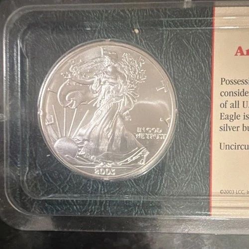 U.S. Mint American Eagle 2003 1 oz .999 Silver Business Strike Coin