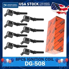 8Pcs Durable Ignition Coil DG508 Direct replacement Fit For Ford Lincoln Mercury