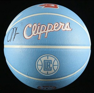 James Harden Signed LA Clippers City Edition Logo NBA Basketball JSA Authentic!