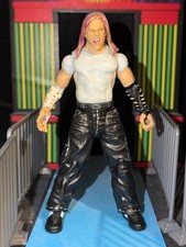 WWE WWF JEFF HARDY JAKKS WRESTLING TOY ACTION FIGURE TTL TRON SERIE COMBINED P&P