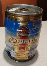 MICHELOB PREMIUM BEER 1998 BEER CAN MINI KEG