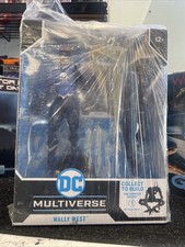 New McFarlane DC Multiverse Wally West Figure Speed Metal The Darkest Knight BAF