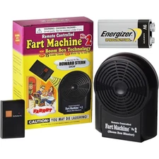 , Inc. Fart Machine 2 with Remote Control Bundle Includes 9V Energizer Batter...