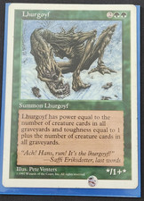 MTG Lhurgoyf -MTG Core Set 5th Edition-Rare- Regular-LP