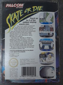 skate or die nintendo NES complet en boite et notice CIB PAL B FRG ESP 🇩🇪 🇪🇸