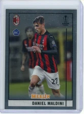 2020-21 TOPPS CHROME MERLIN UEFA CHAMPIONS LEAGUE BASE DANIEL MALDINI #12