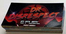 Gfuel Sticker LOT 118 - Rare DrDissRespect - XQc - Call of Duty +