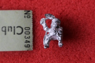 Unbekannter Hersteller beritten Metall Kobold Kreatur Ork Reiter Esssex ? Figur