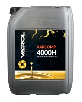 VAROL LUBRICANTS Varcomp 100 4000 HR - 20L - Compressor Oil - Hydrovane - Screw - Rotary -ISO 100