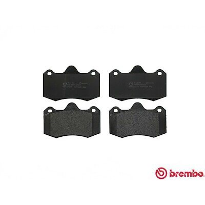 Beläge Vorne Bremsen Brembo P68051 Renault Clio II 3.0 V6 Sport 166 Kw 2000