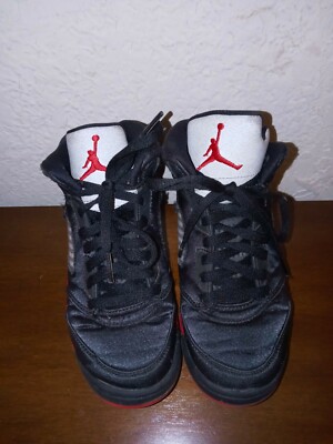 NIKE Air Jordan 5 レトロ OG GS JORDAN BRAND AIR JORDAN 5 RETRO OG (GS) BLACK/WHITE-METALLIC