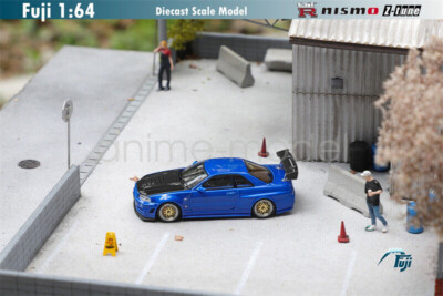 AUTOART 1/18 NISSAN Skyline GT-R (R34) Nismo Z-Tune (Bayside Blue) #77354 (NEW) EUR 554,52