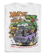 Mens Ed Big Daddy Roth Rat Fink Mopar King He...