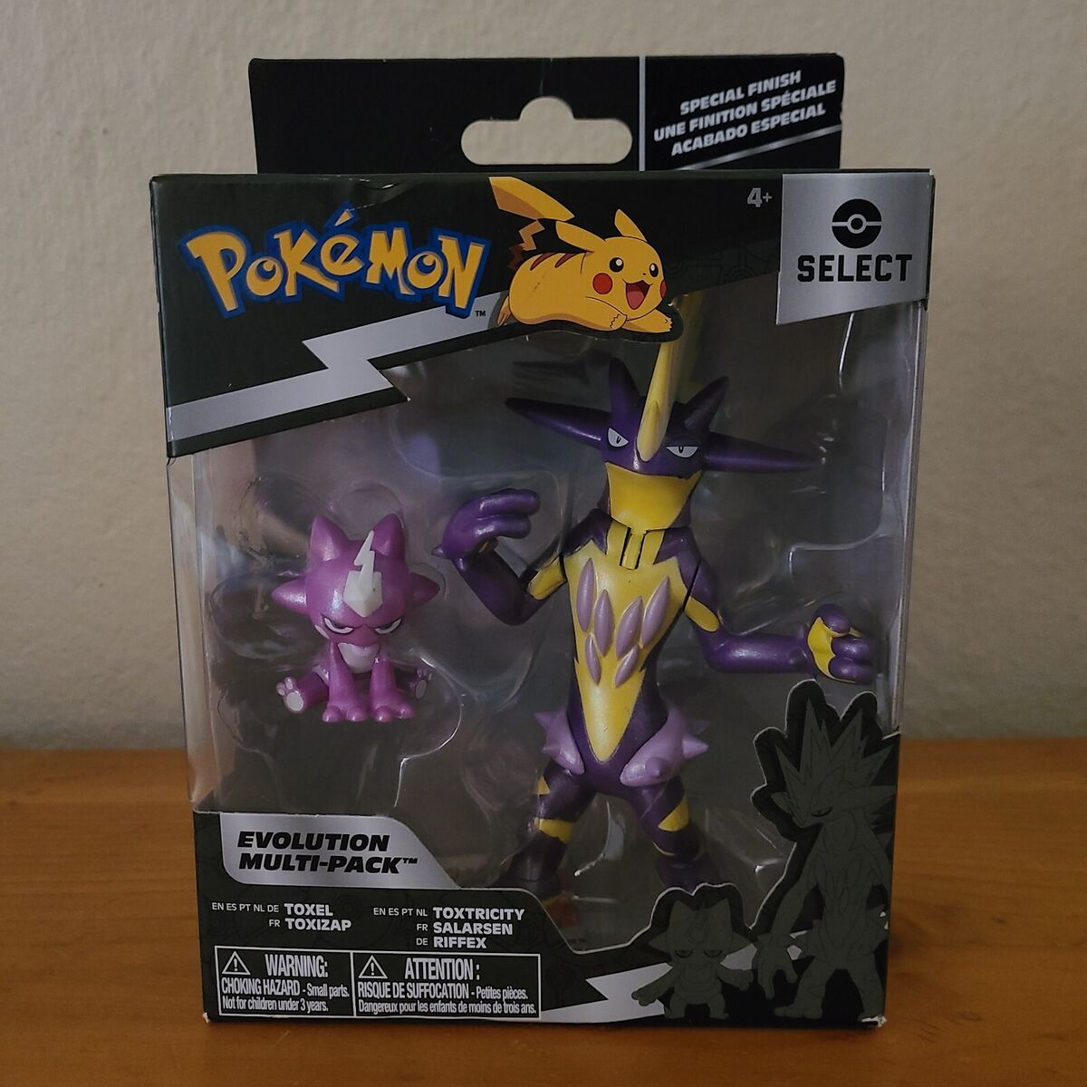 Nintendo Merch Central on X: Here's a first look at the Jazwares Pokemon  Select Toxel and Toxtricity Evolution Pack!  / X