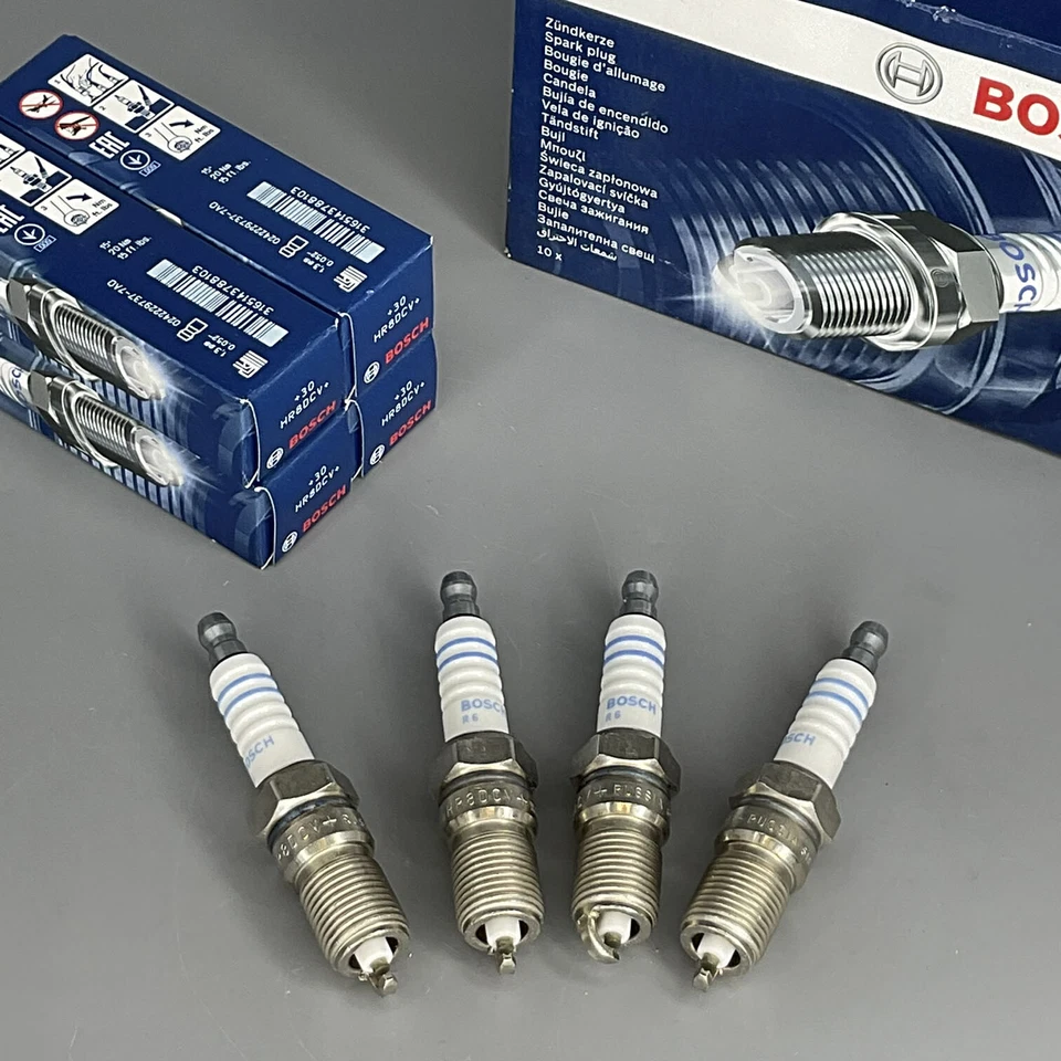 BOSCH GENUINE Nickel Spark Plug 4PCS For Buick Mercury Mariner Ford Escape - Image 4 of 4