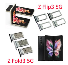 For Samsung Galaxy Z Flip Fold 3 5G Card Slot Tray Holder Sim Card Reader Socket