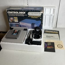 Nintendo 1988 Vintage Nintendo NES Control Deck In Orig