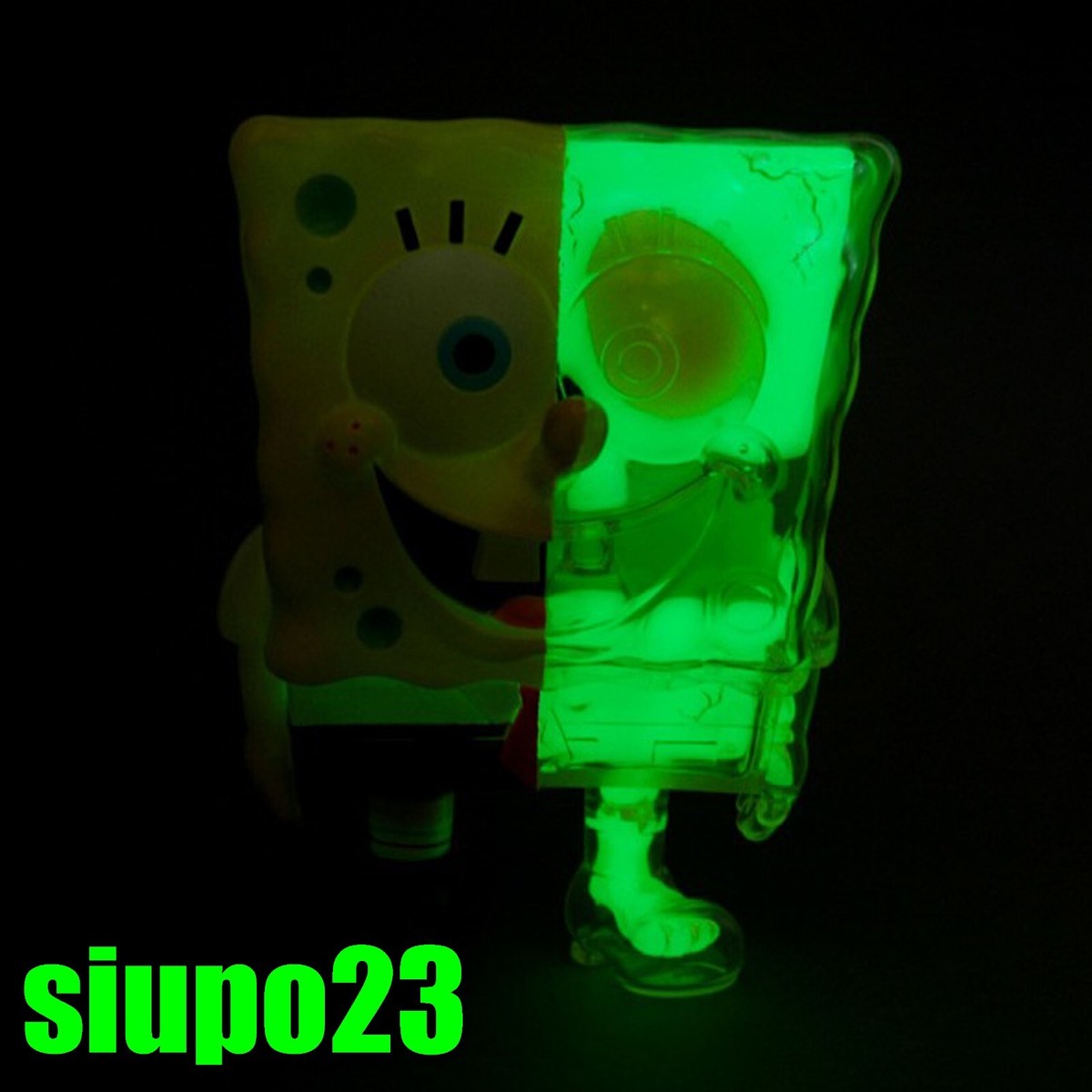 SECRET BASE JAPAN SPONGEBOB X-RAY FULL COLOR Yellow G.I.D