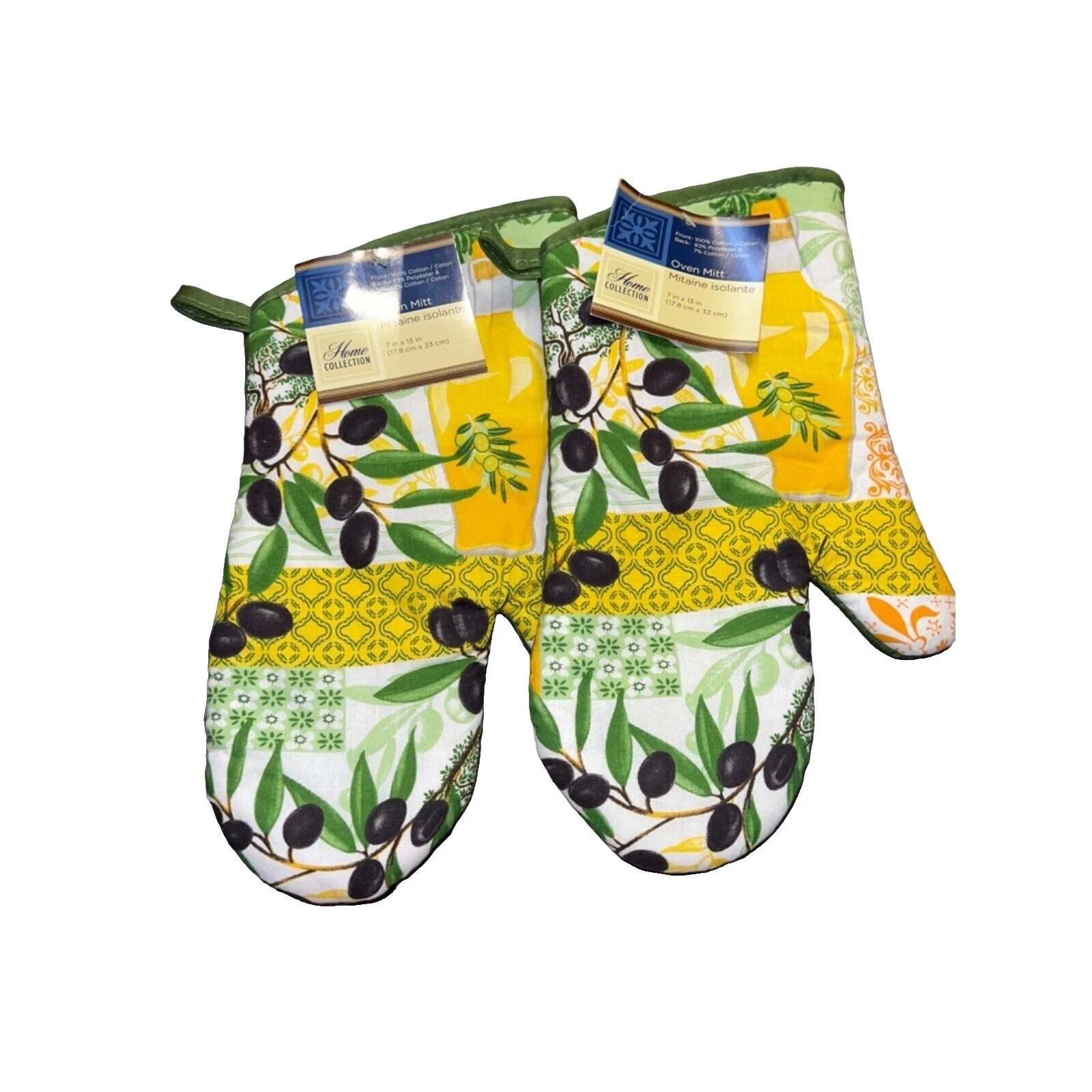 100% Cotton Oven Mitts and Potholders