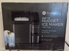 GE Profile - Opal 1.0 Nugget Ice Maker With Side Tank - Black