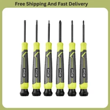 6-Piece Precision Screwdriver Set, Cushion Grip Handles, Mini Small Screwdriver