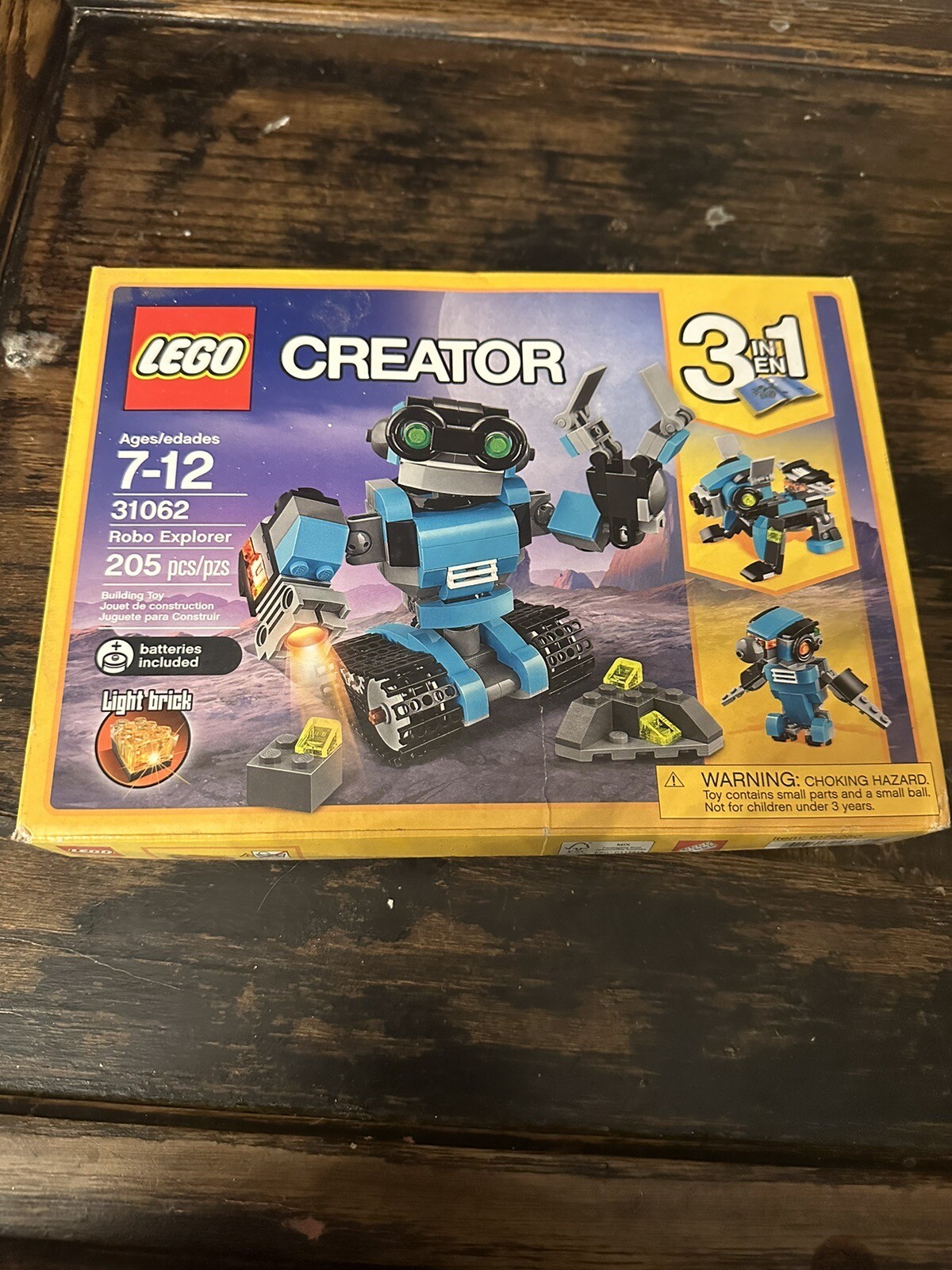 31062 ROBO EXPLORER lego creator NEW 3 in 1 legos set robot DOG bird sealed