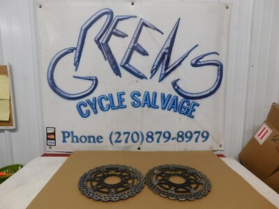 2007-2012 Kawasaki ZX 600 P Model OEM Rotors