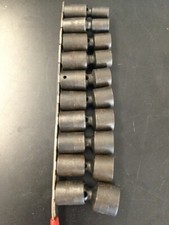 Snap-On 10pc Impact Swivel Universal Socket 1/2" Drive 6-Point 312IP SPC018023 