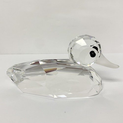 Swarovski Crystal Mallard Duck - 3.5 Inches With Box - Picture 2 of 3