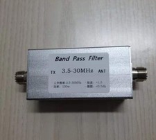 BPF-3.5-30 3.5-30MHz Band Pass Filter LC Shortwave Communication Noise Reduction