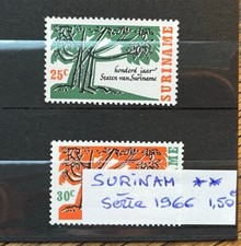 TIMBRES SURINAME 1966 SERIE NEUFS ** MNH
