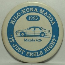 Vintage Pog * Hilo-Kona Mazda  * Mazda 626 * Bin146