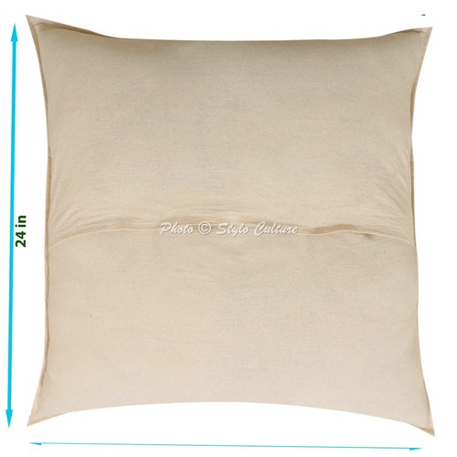 Handwoven Home Decor Cushion Embroidered Throw Pillow Cover Case Meditation - Picture 4 of 6