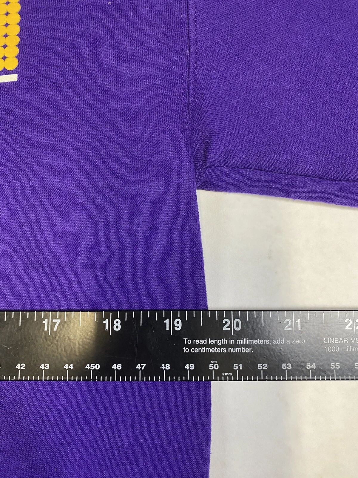 VETEMENTS Felpa con cappuccio felpa con cappuccio viola LSU TIGERS Louisiana State University piccola