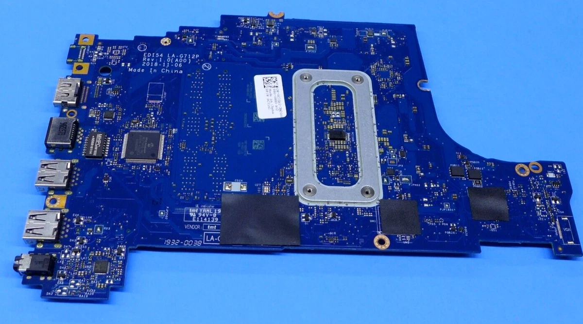 Dell Inspiron 3580 3780 Motherboard Pentium Gold 5405U 2.3GHz LA