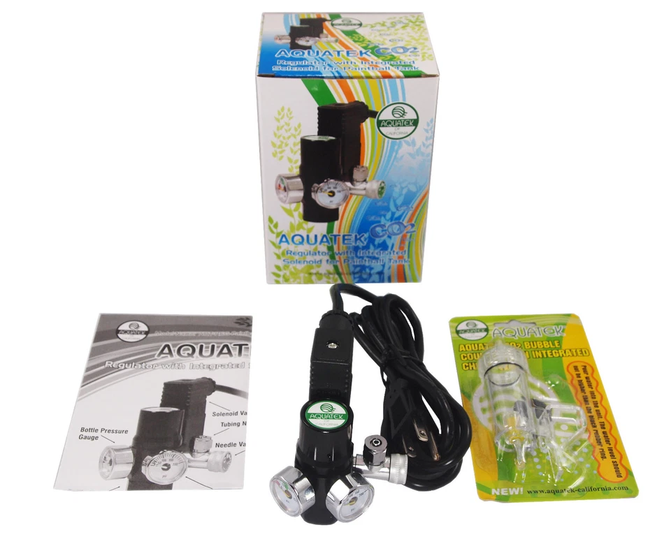 *NEW* AQUATEK Aquarium CO2 Regulator Mini with Integrated COOL TOUCH Solenoid - Image 4 of 4