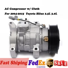 A/C Compressor w/Clutch 4472608020 For 2004-2015 Toyota Hilux 2.5L/3.0L Engines