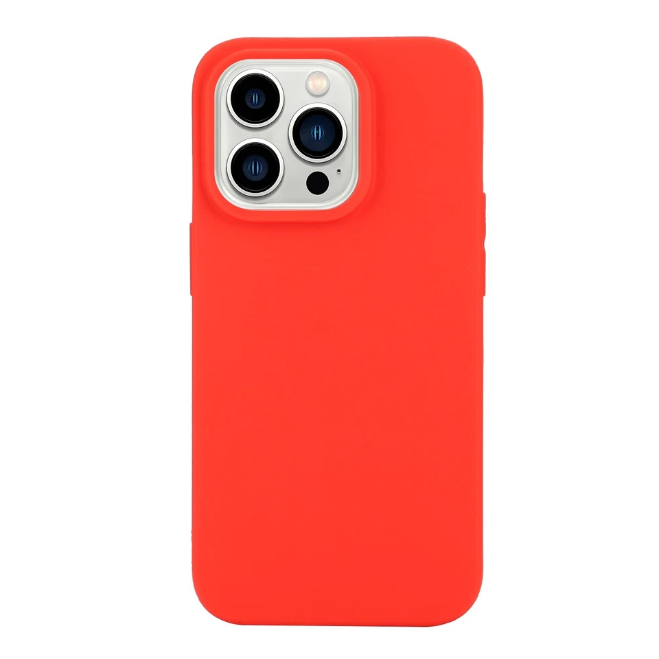 Funda de teléfono delgada ligera suave de silicona para iPhone 15 Pro Max 14 13 12 11 8 7 Foto 2 de 4
