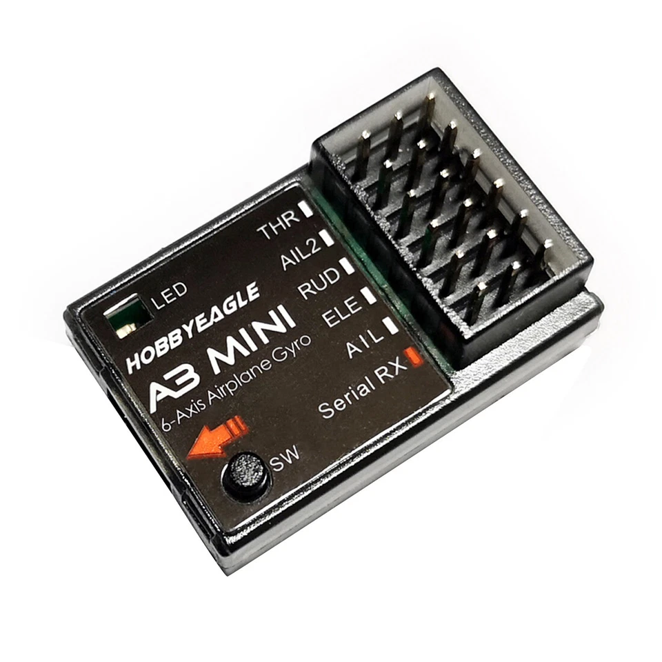 HobbyEagle A3 Mini 6-Axis Gyro Stabilizer System MCU for PPM &Multi-protocol - Image 4 of 4