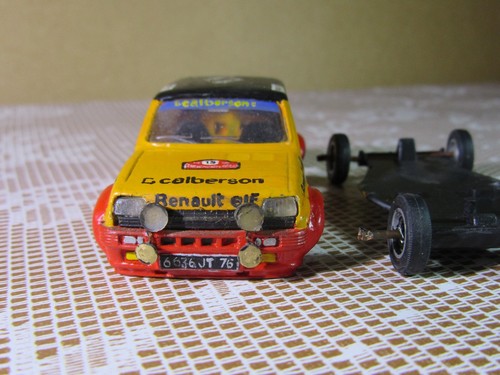 748Z Solido Lavorato 10 R5 Alpine GR2 #19 Installa Carlo 1978 Ragnotti Gialla 1: - Foto 2 di 11
