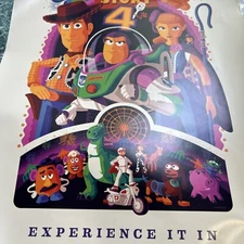 Toy Story 4 - movie poster  Regal IMAX 13x20