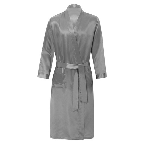 Ropa de dormir para hombre Hotel Ropa para el hogar Baño Ropa de dormir Bolsillos laterales Albornoz Pijama - Imagen 22 de 93