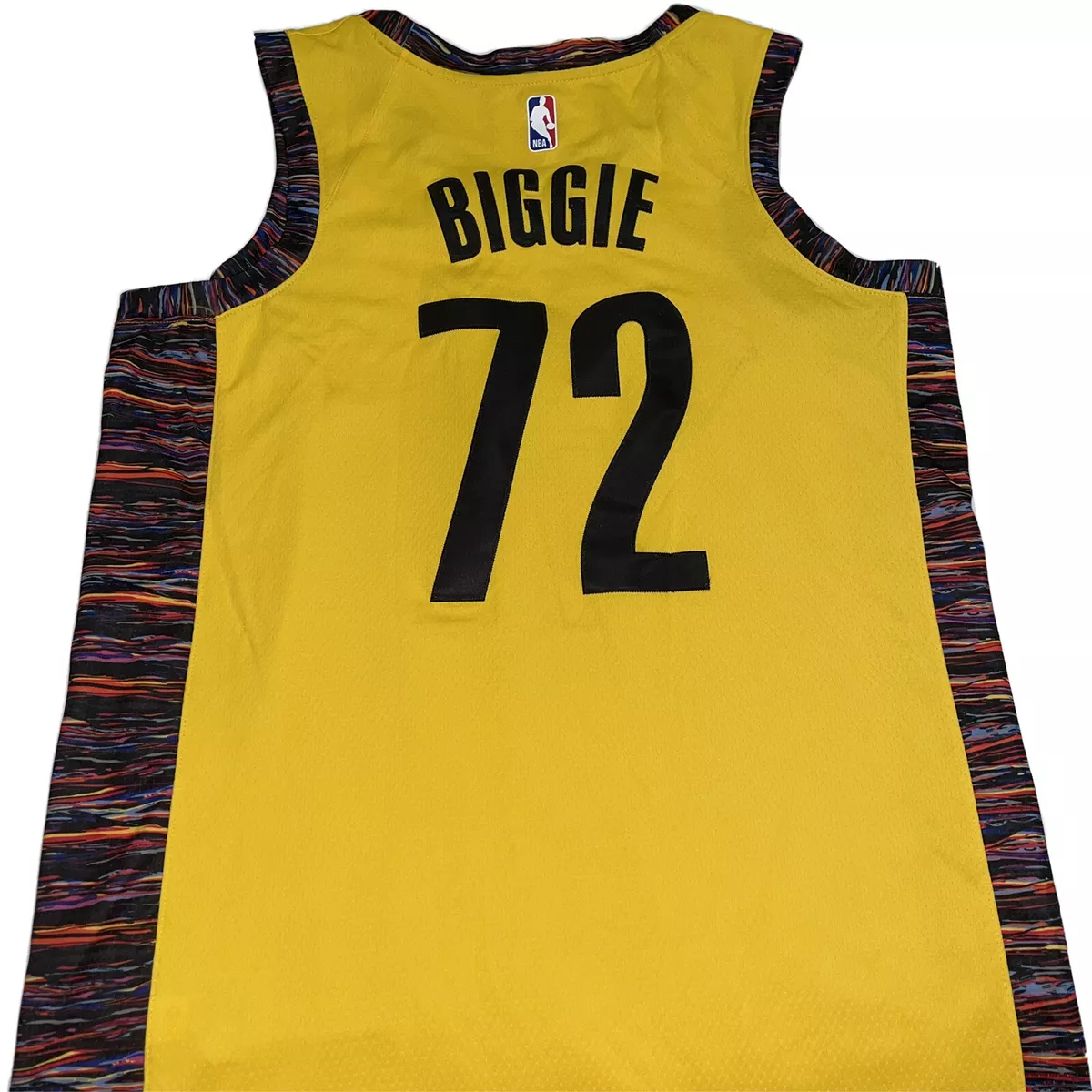 Nike Brooklyn Nets Biggie Swingman Jersey Amarillo