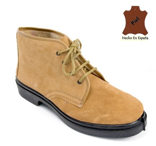 Botas Hombre Piel serraje. Fabricado en España | eBay