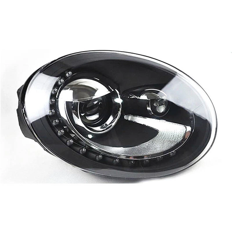 Pair LED Headlights With DRL For VW Beetle 2013 2014 2015 2016 2017 2018 2019 - Image 3 of 4