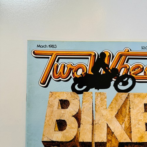 Two Wheels Motorcycle Motor Bike Magazine March 1983 Bike of the Year - Picture 2 of 8
